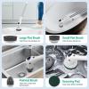 imageElectric Spin Scrubber Cordless Cleaning Brush Electric Scrub Brush with 7 Replaceable Brush Heads Power Scrubber Shower Scrubber with Long Handle for Cleaning Bathroom Tub Tile Floor
