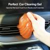 imagePULIDIKI Car Cleaning Gel for Car Cleaning Putty Car Putty Auto Detailing Tools Car Slime Cleaner Dust Cleaning Gel for Car Interior Cleaner Car Accessories Keyboard Cleaner Yellow 2PackOrange2Pack