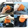 imagePULIDIKI Car Cleaning Gel for Car Cleaning Putty Car Putty Auto Detailing Tools Car Slime Cleaner Dust Cleaning Gel for Car Interior Cleaner Car Accessories Keyboard Cleaner Yellow 2PackOrange2Pack