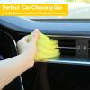 imagePULIDIKI Car Cleaning Gel for Car Cleaning Putty Car Putty Auto Detailing Tools Car Slime Cleaner Dust Cleaning Gel for Car Interior Cleaner Car Accessories Keyboard Cleaner Yellow 2PackYellow2Pack