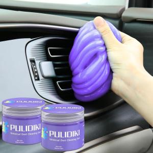 imagePULIDIKI Car Cleaning Gel for Car Cleaning Putty Car Putty Auto Detailing Tools Car Slime Cleaner Dust Cleaning Gel for Car Interior Cleaner Car Accessories Keyboard Cleaner Yellow 2PackPurple2Pack