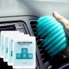 image4Pack ColorCoral Dust Cleaner Keyboard Cleaning Gel Universal Cleaning Gadget Slime for Car Cleaning and Computer Dusting 4PackBlue