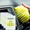 image4Pack ColorCoral Dust Cleaner Keyboard Cleaning Gel Universal Cleaning Gadget Slime for Car Cleaning and Computer Dusting 4PackYellow