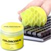 imageCOLORCORAL Cleaning Gel Universal Dust Cleaner for PC Keyboard Car Detailing Office Electronics Laptop Dusting Kit Computer Dust Remover Computer Gaming Car Accessories Gift for Men Women 160g