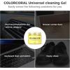 imageCOLORCORAL Car Cleaning Gel Yellow and Car Cleaning Putty Rosed Red Bundle