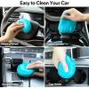 imagePULIDIKI Car Cleaning Gel for Car Detailing Putty Car Slime Cleaner Car Interior Cleaner Car Cleaning Supplies Auto Cleaning Kits Car Putty Car Accessories Blue Orange 2PackBluePurple