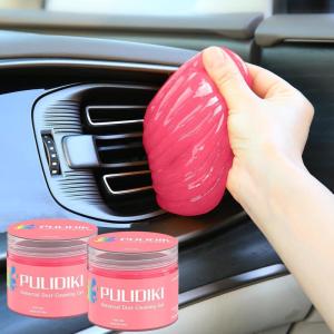imagePULIDIKI Car Cleaning Gel Car Cleaning Putty Car Putty Auto Detailing Tools Car Slime Cleaner Dust Cleaning Gel for Car Interior Cleaner Car Cleaning Supplies Car Accessories Pink 2PackPink2Pack