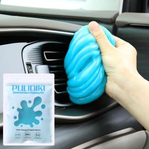 imagePULIDIKI Car Cleaning Gel Clean Putty Universal Car Interior Cleaner Slime Perfect Cleaning Kit Supplies Auto Detailing Tools Accessories Dust Remover Gifts for Men Women BlueBlue