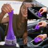 imageCar Cleaning Gel Reusable 2Pack  Lavender Scent Dust Cleaning Putty Keyboard Slime for Car Interior Air Vent Cleaner Auto Detailing Tools Accessories Dust Remover Gifts for Men Women200gPurplePurple