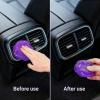 imageCar Cleaning Gel Reusable 2Pack  Lavender Scent Dust Cleaning Putty Keyboard Slime for Car Interior Air Vent Cleaner Auto Detailing Tools Accessories Dust Remover Gifts for Men Women200gPurplePurple